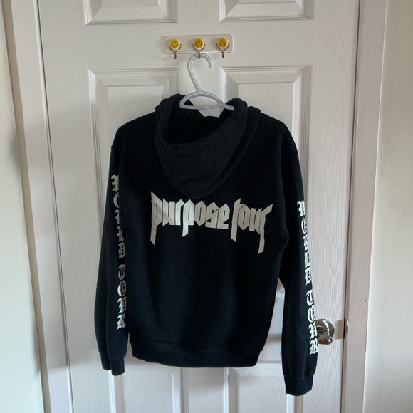 H&M x Justin Bieber Purpose Tour “STAFF” Black Hoodie - Picture 2 of 2